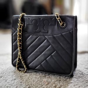 Tory Burch Top Flap Leather Shoulder Bag